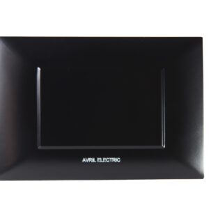 Placa ciega negra