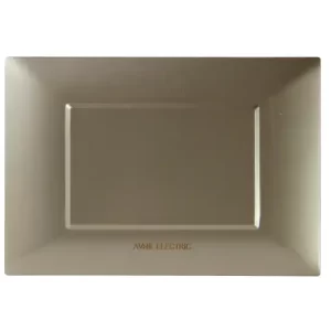 Placa ciega dorada